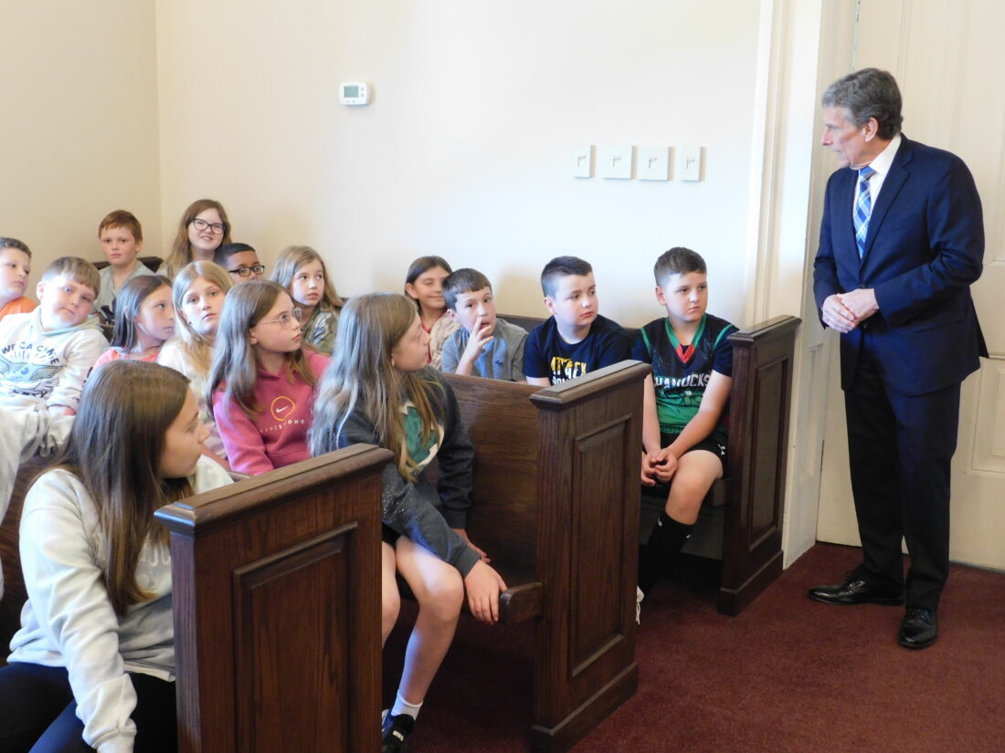 Barnesville students tour the courthouse News, Sports, Jobs The